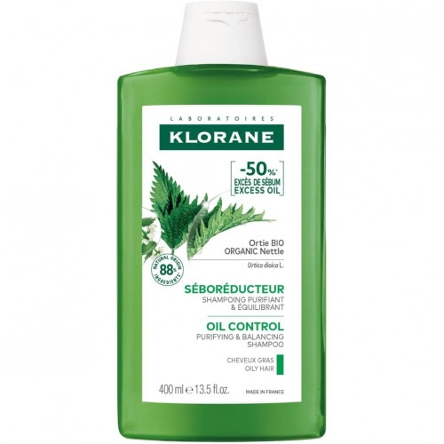 KLORANE 有機蕁麻清爽控油洗髮水 400ml 163-1327